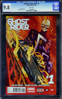 ALL NEW GHOST RIDER #1 ANMN - CGC 9.8